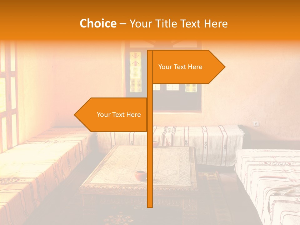 History Sepia Stonework PowerPoint Template