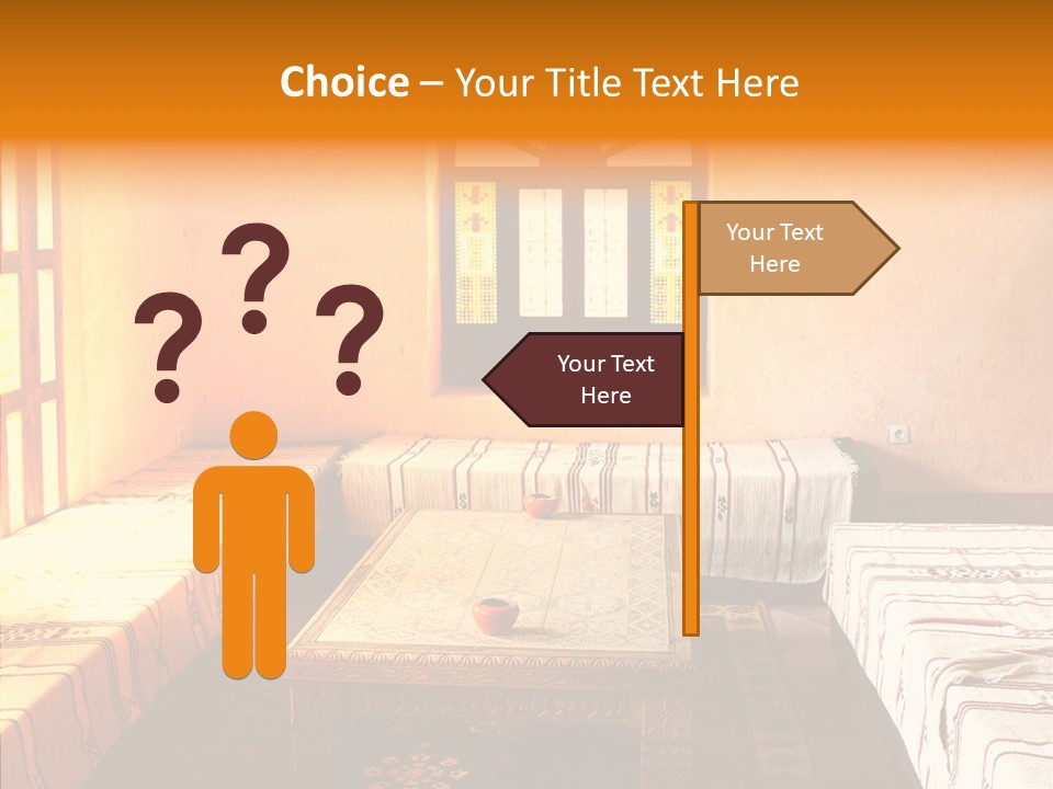 History Sepia Stonework PowerPoint Template