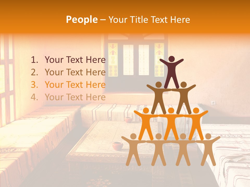 History Sepia Stonework PowerPoint Template