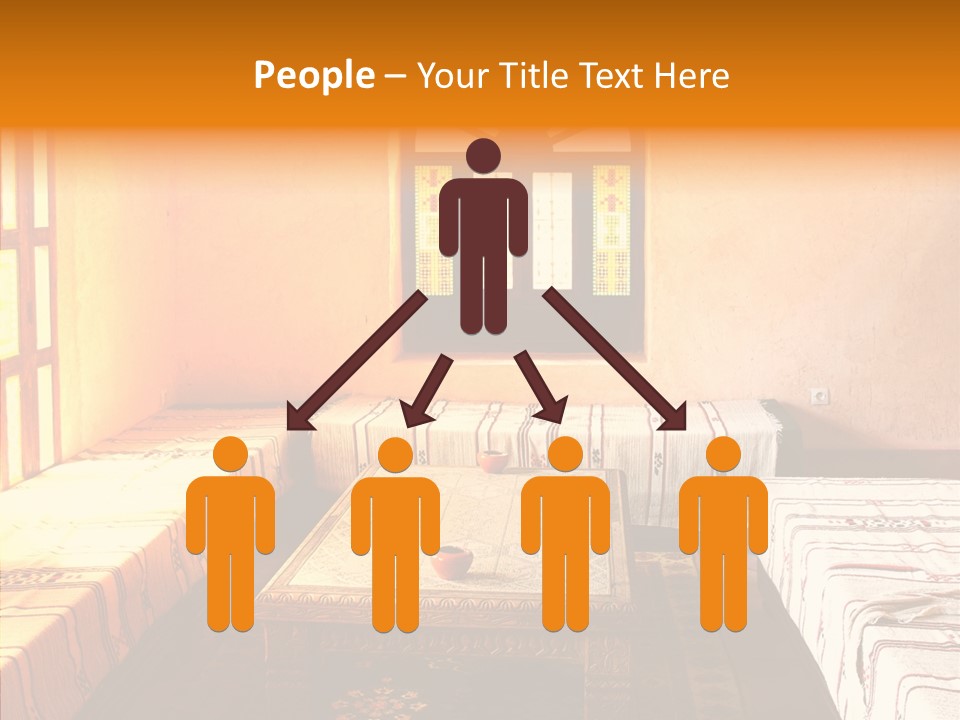 History Sepia Stonework PowerPoint Template