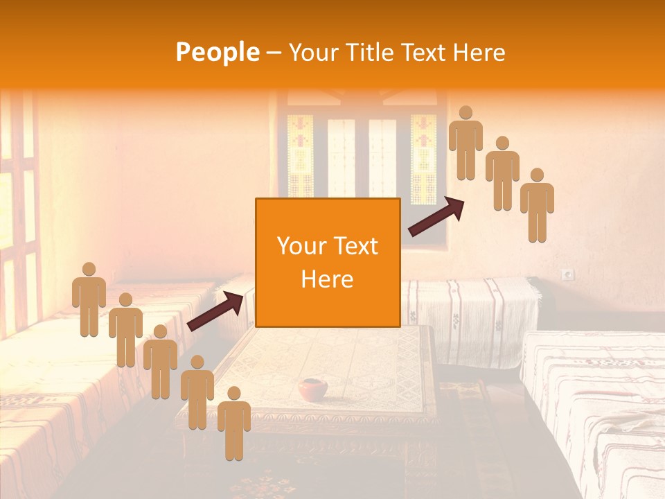 History Sepia Stonework PowerPoint Template