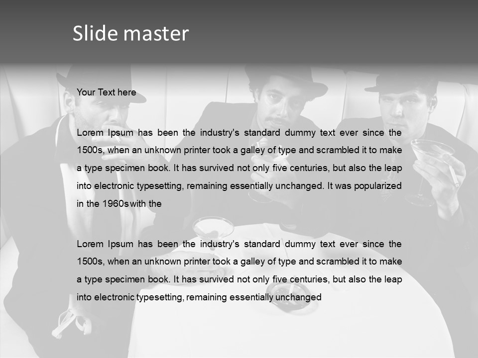 Table Conference Corporate PowerPoint Template