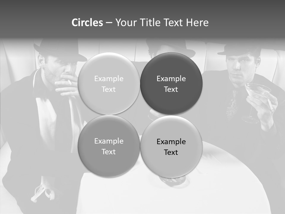 Table Conference Corporate PowerPoint Template