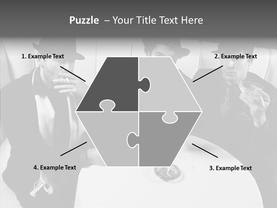 Table Conference Corporate PowerPoint Template