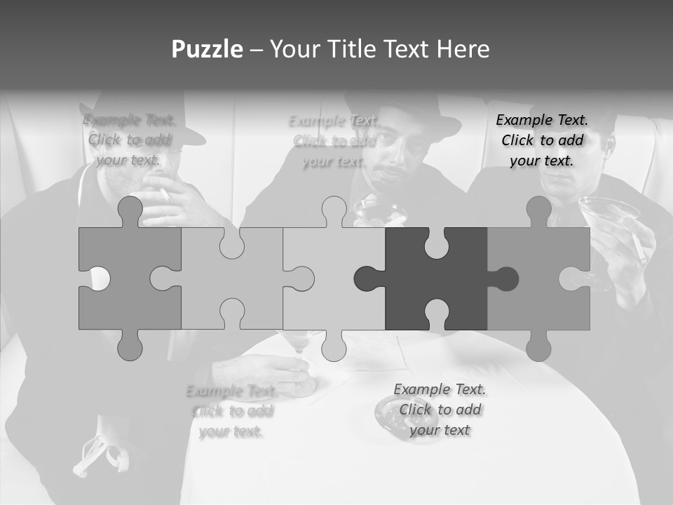 Table Conference Corporate PowerPoint Template