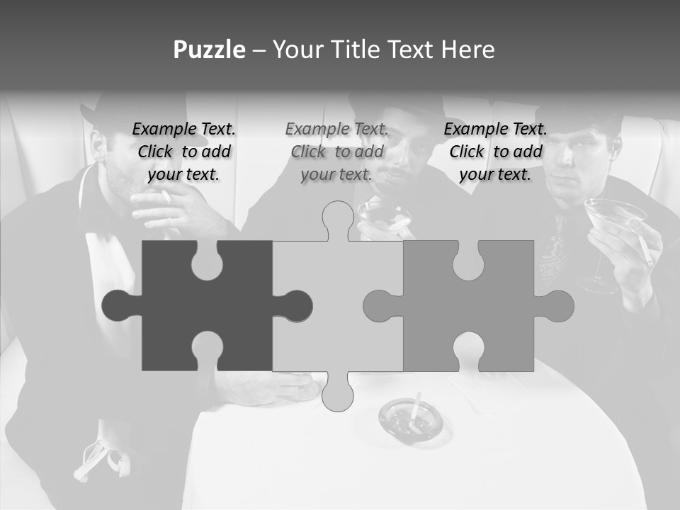 Table Conference Corporate PowerPoint Template