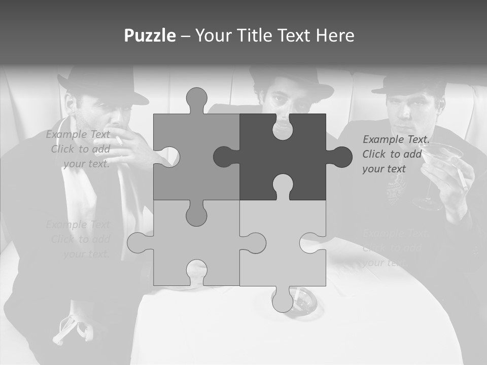 Table Conference Corporate PowerPoint Template
