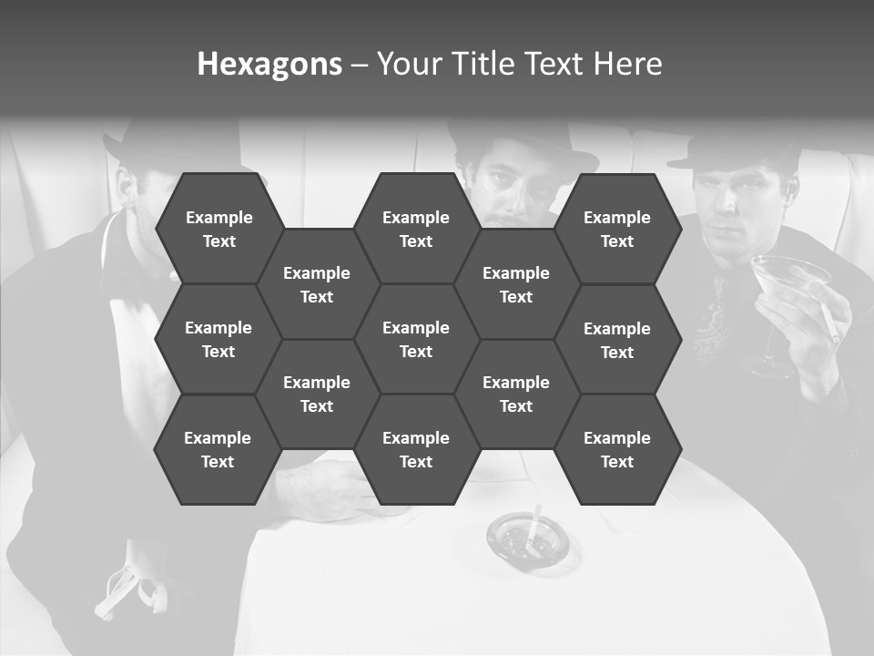 Table Conference Corporate PowerPoint Template