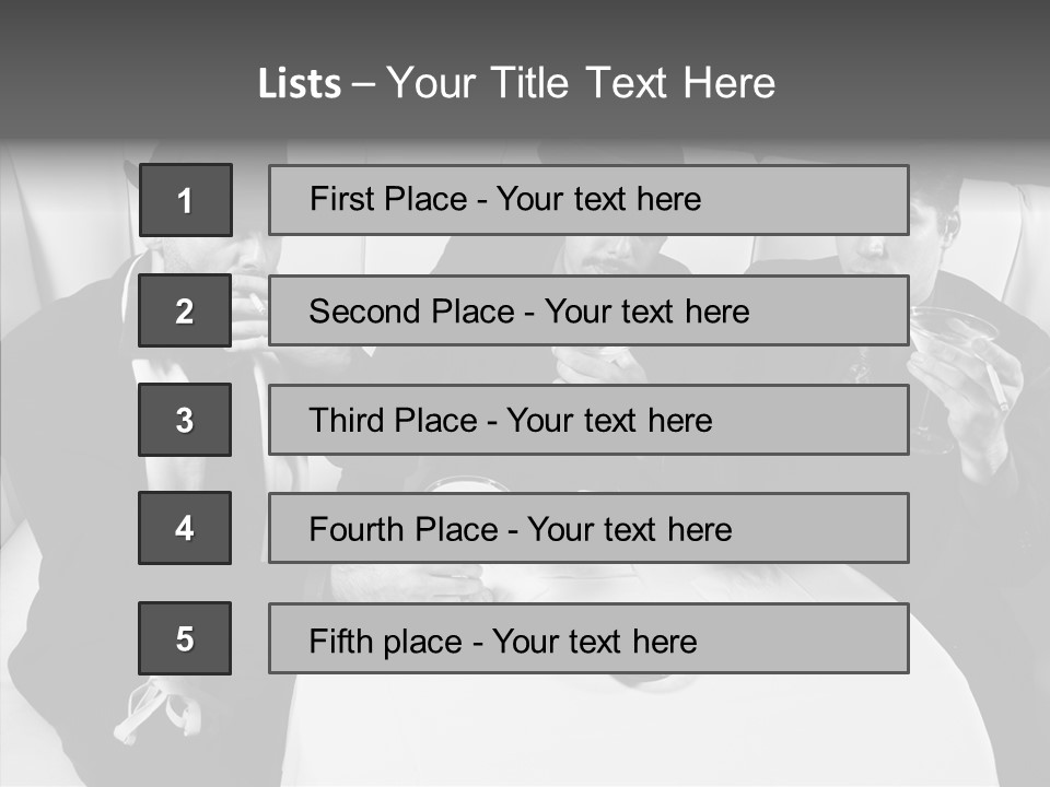 Table Conference Corporate PowerPoint Template
