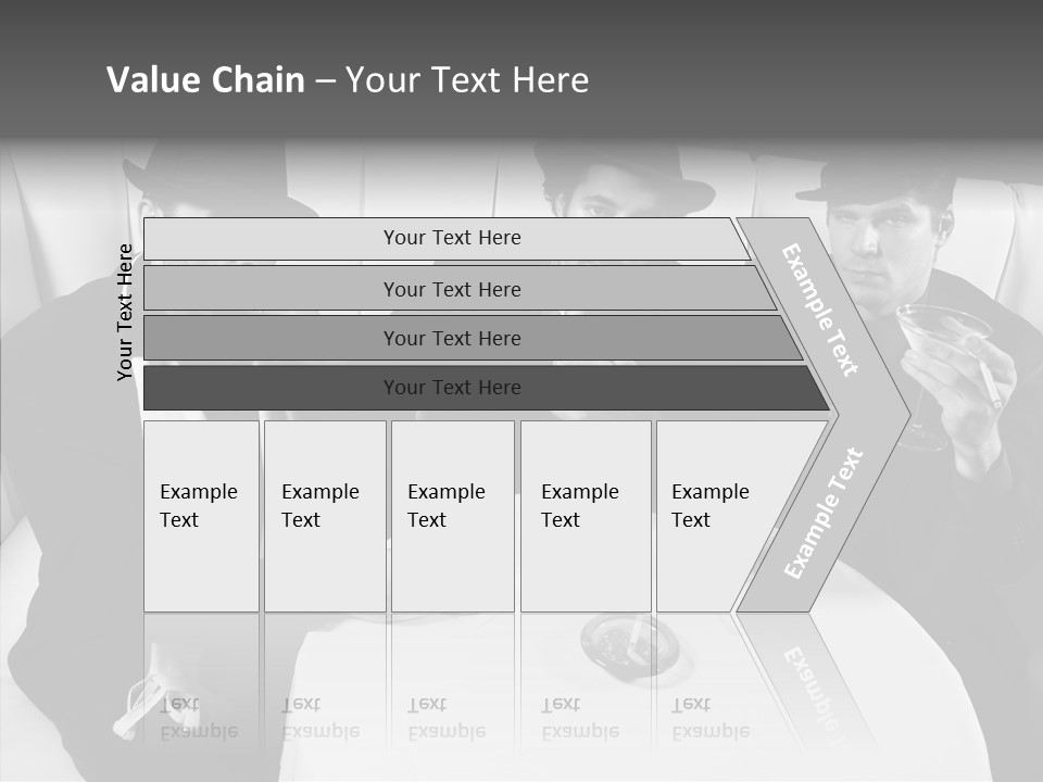 Table Conference Corporate PowerPoint Template