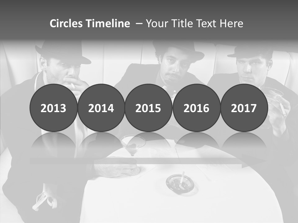 Table Conference Corporate PowerPoint Template