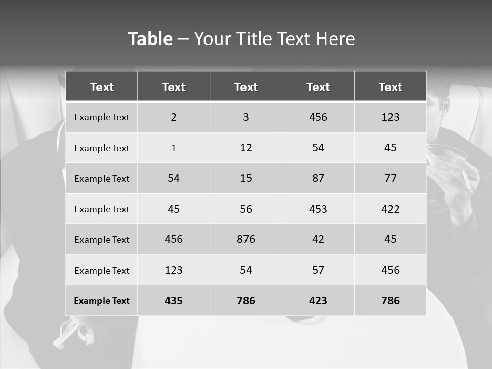 Table Conference Corporate PowerPoint Template