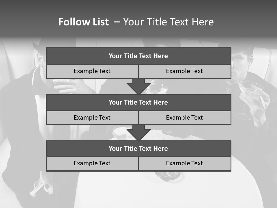 Table Conference Corporate PowerPoint Template