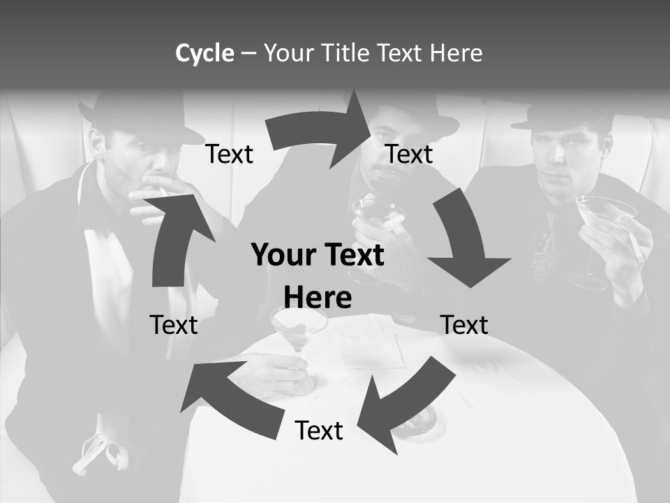 Table Conference Corporate PowerPoint Template