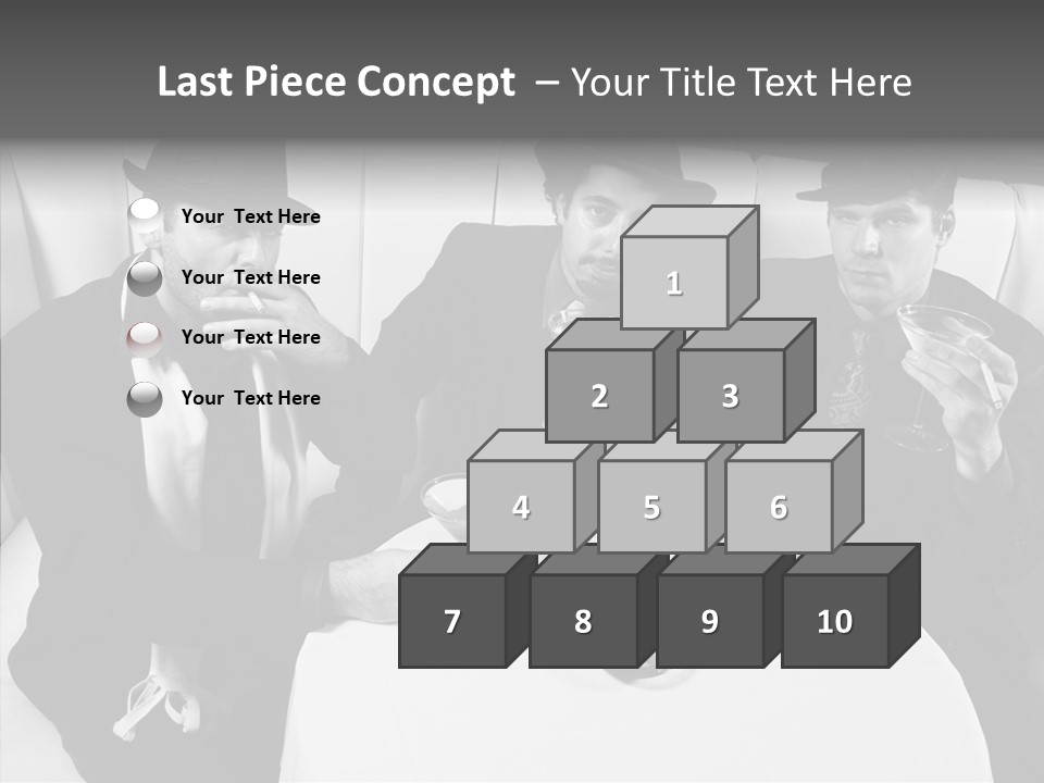 Table Conference Corporate PowerPoint Template