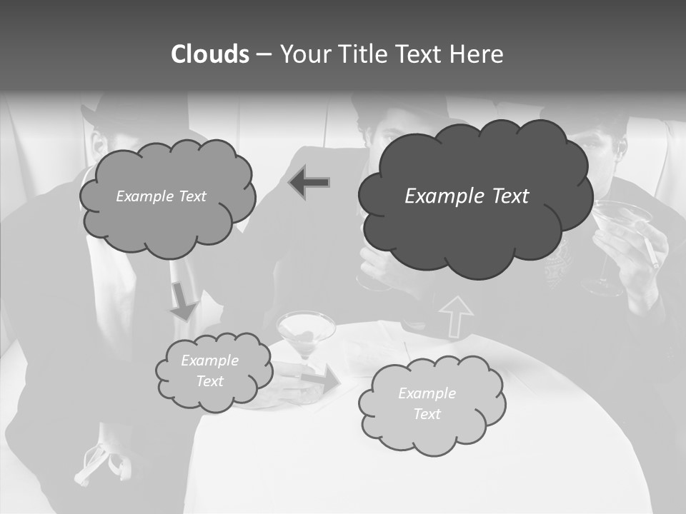 Table Conference Corporate PowerPoint Template