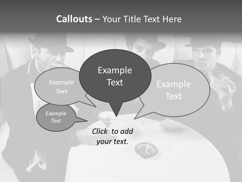 Table Conference Corporate PowerPoint Template