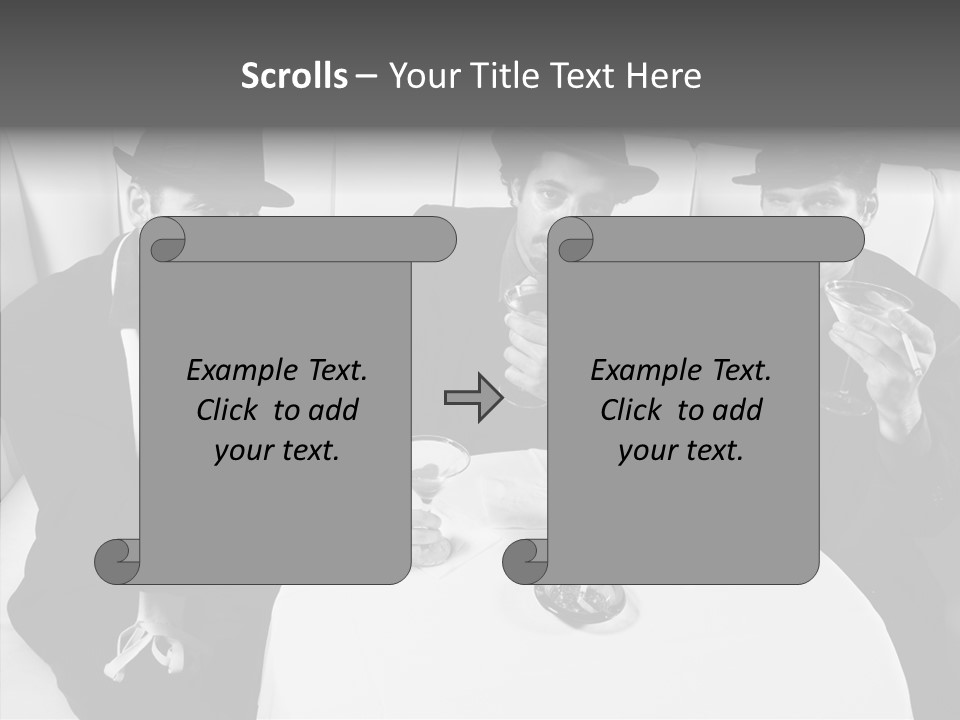 Table Conference Corporate PowerPoint Template