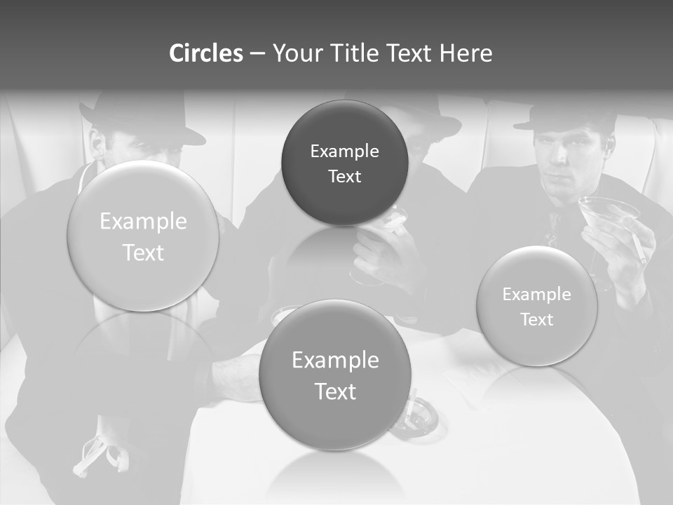 Table Conference Corporate PowerPoint Template