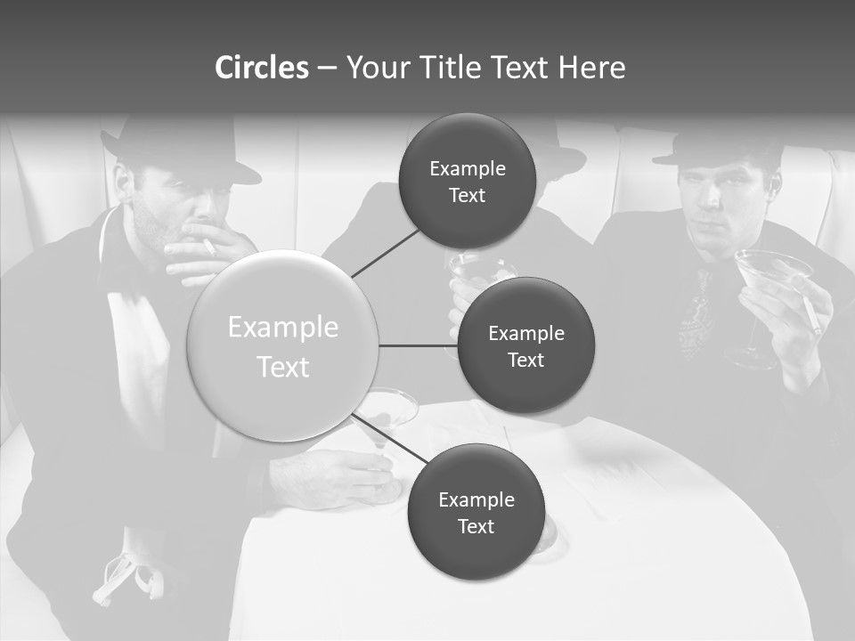 Table Conference Corporate PowerPoint Template