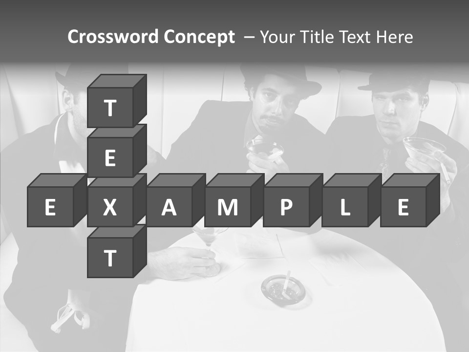 Table Conference Corporate PowerPoint Template