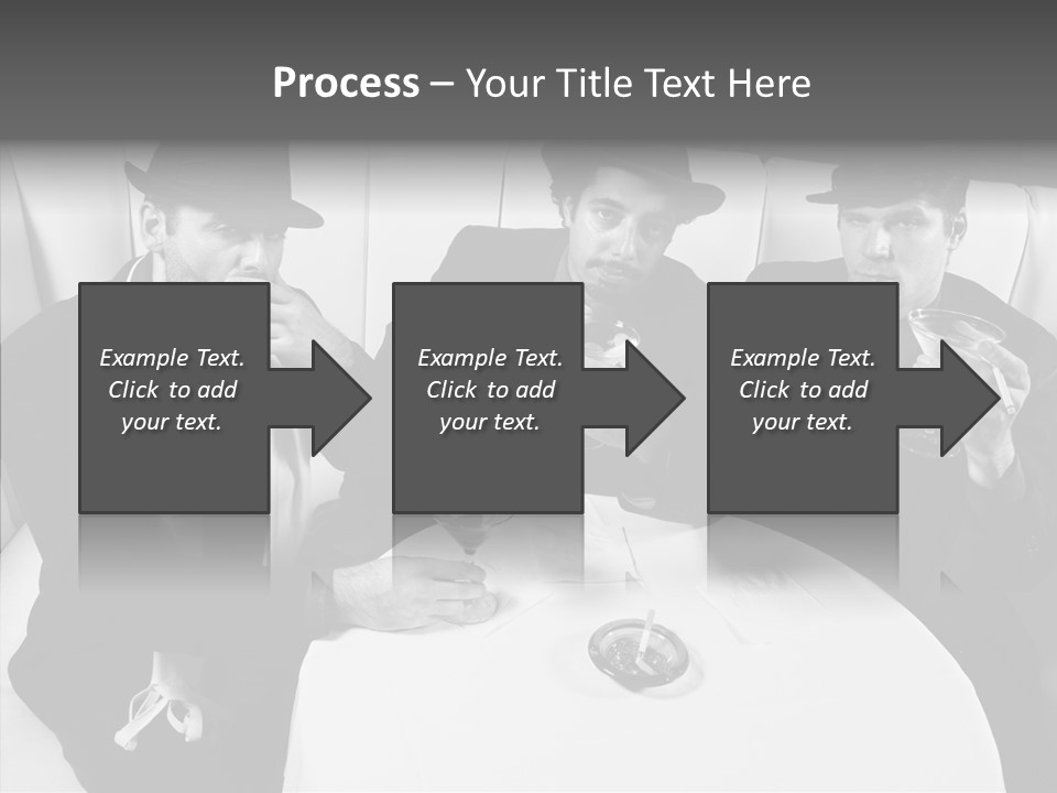 Table Conference Corporate PowerPoint Template