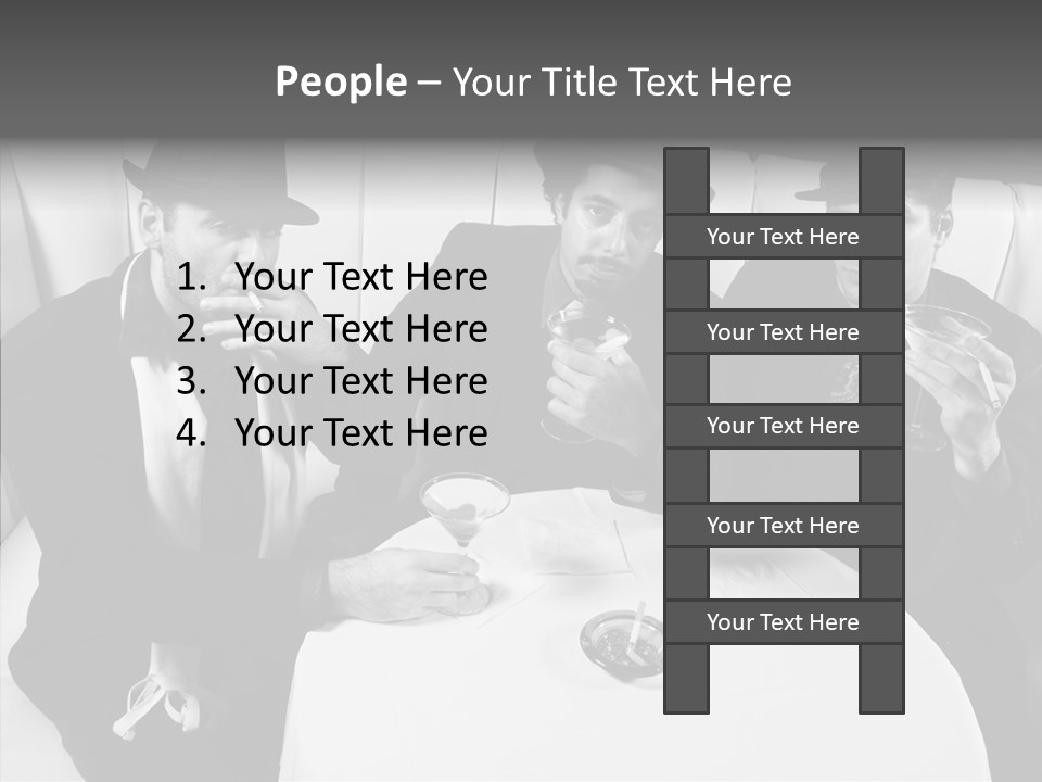 Table Conference Corporate PowerPoint Template