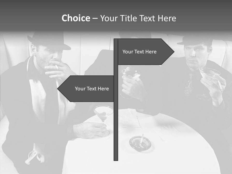 Table Conference Corporate PowerPoint Template