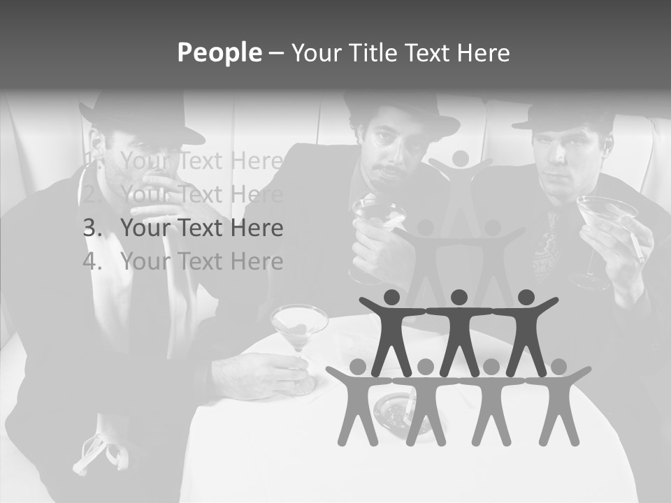 Table Conference Corporate PowerPoint Template