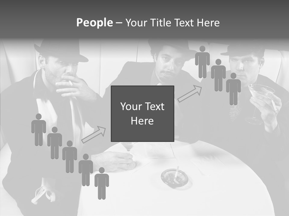 Table Conference Corporate PowerPoint Template