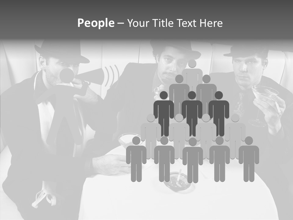 Table Conference Corporate PowerPoint Template