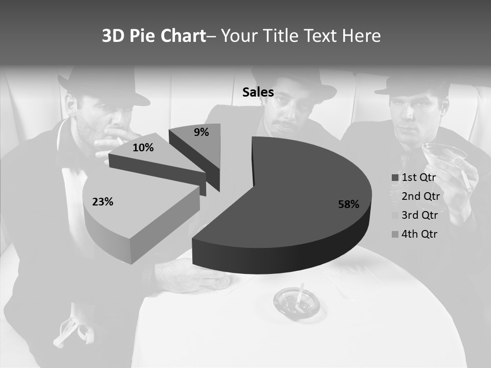 Table Conference Corporate PowerPoint Template