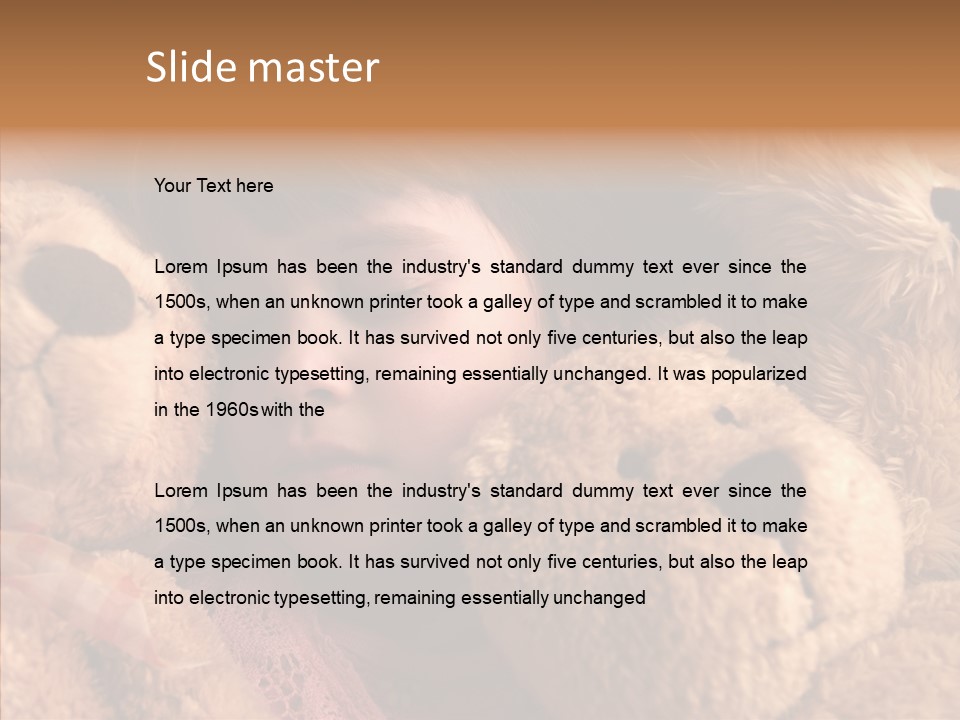 Peace Precious Security PowerPoint Template