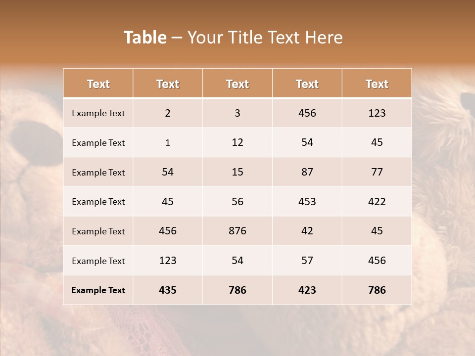 Peace Precious Security PowerPoint Template