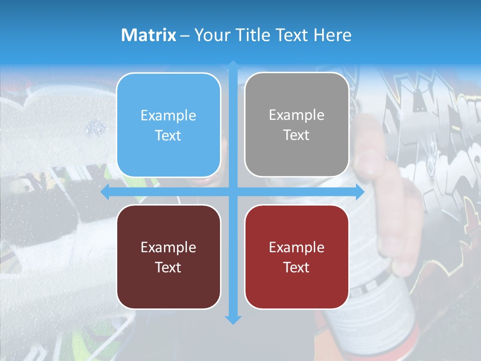 Lifestyle White Paint PowerPoint Template