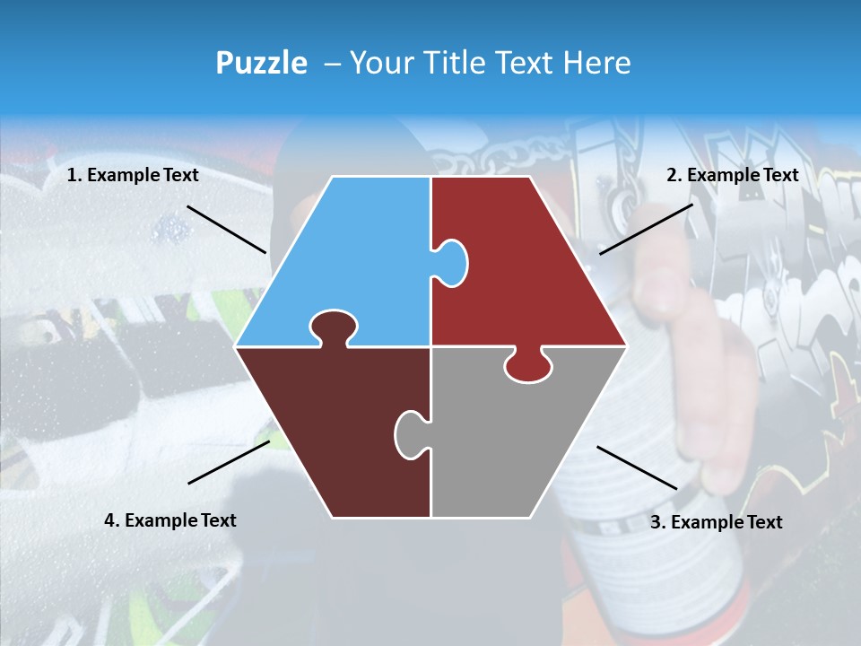 Lifestyle White Paint PowerPoint Template