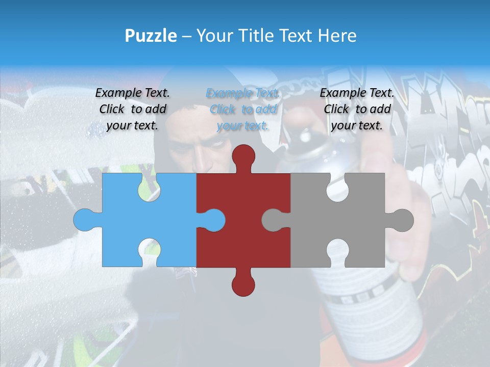 Lifestyle White Paint PowerPoint Template