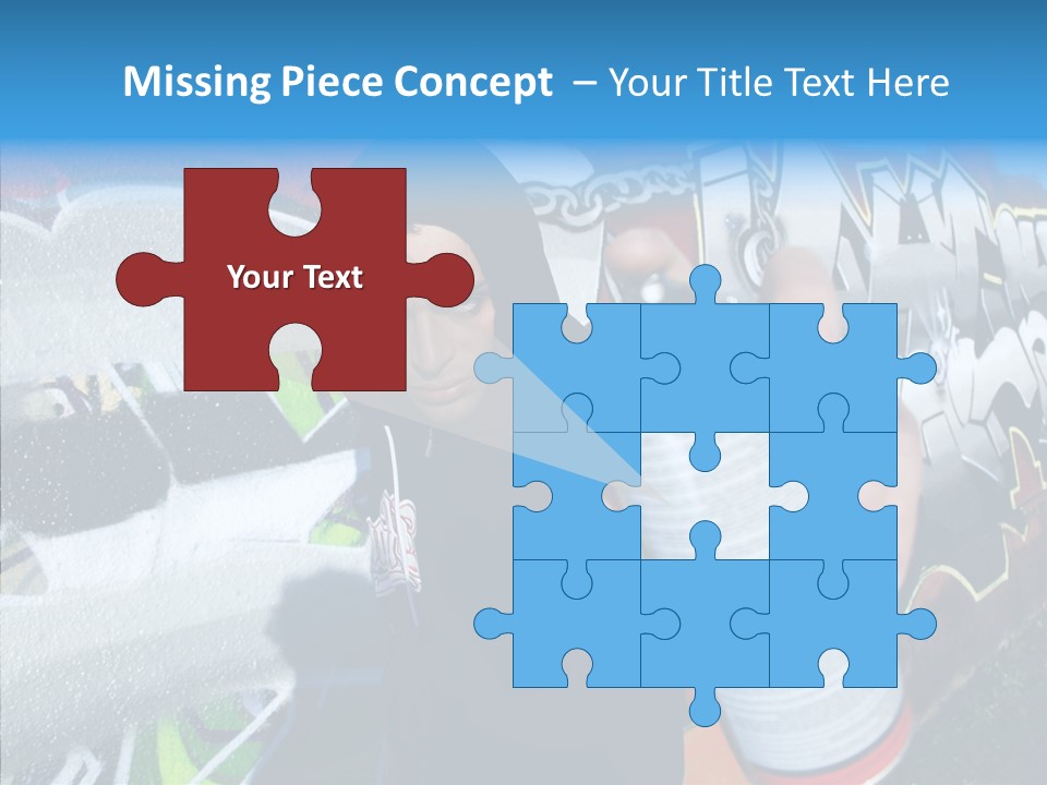 Lifestyle White Paint PowerPoint Template