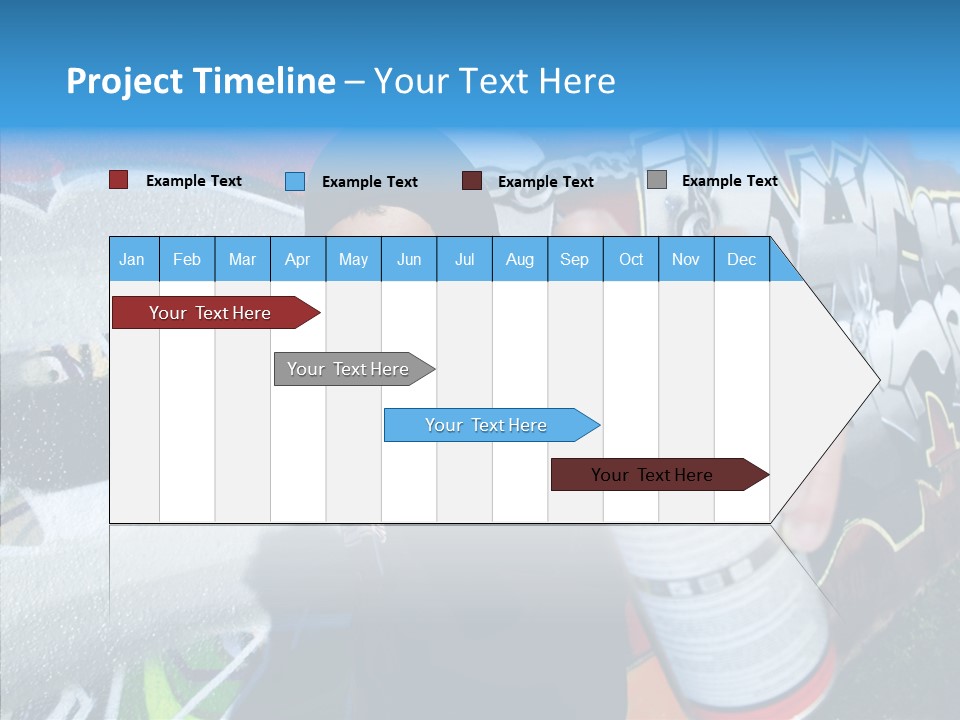 Lifestyle White Paint PowerPoint Template