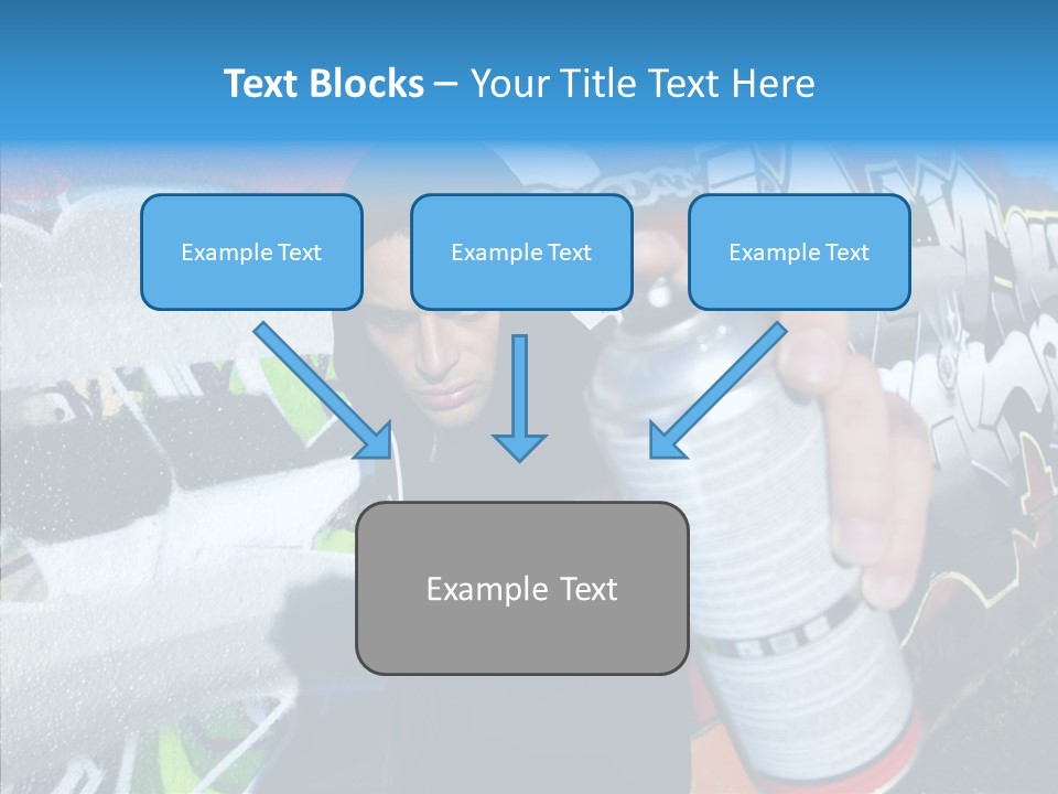 Lifestyle White Paint PowerPoint Template