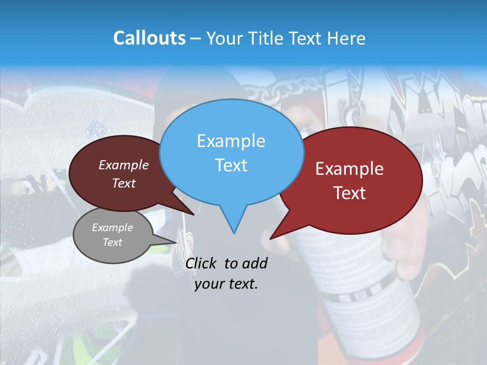 Lifestyle White Paint PowerPoint Template