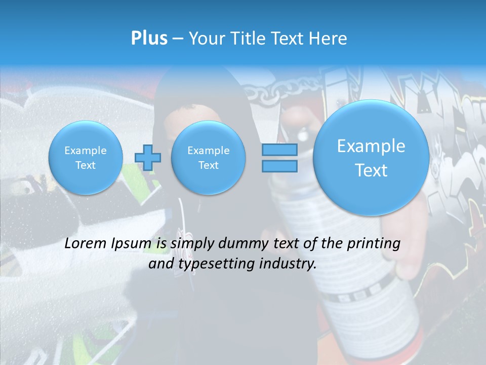 Lifestyle White Paint PowerPoint Template