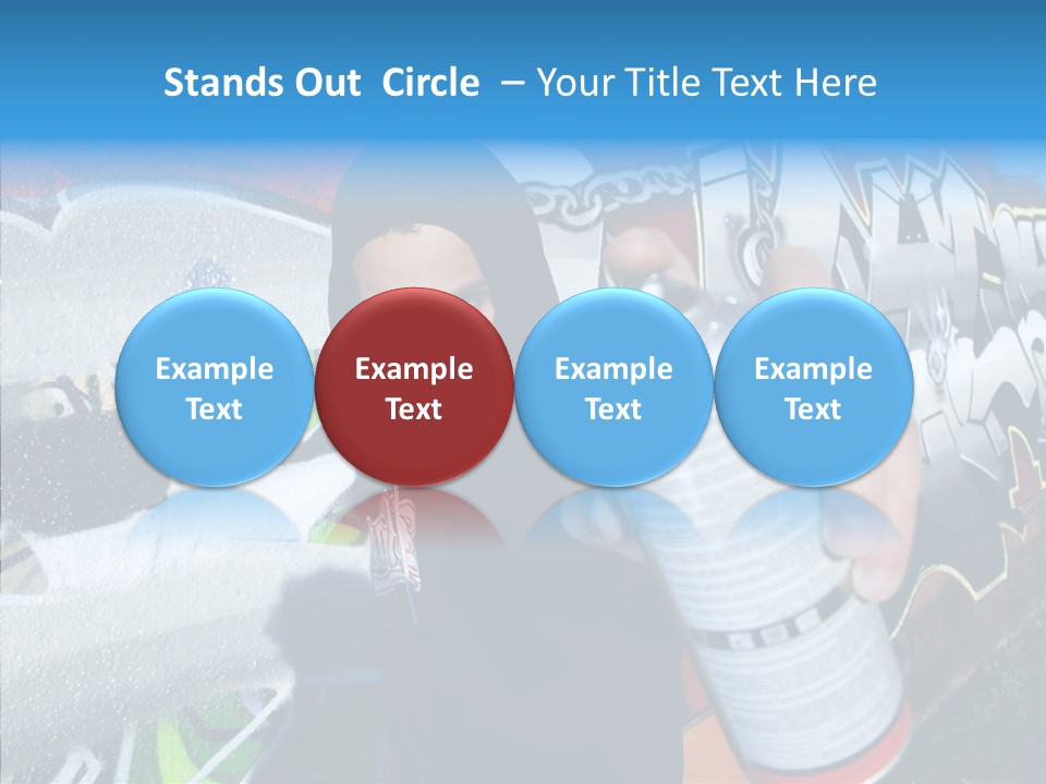 Lifestyle White Paint PowerPoint Template