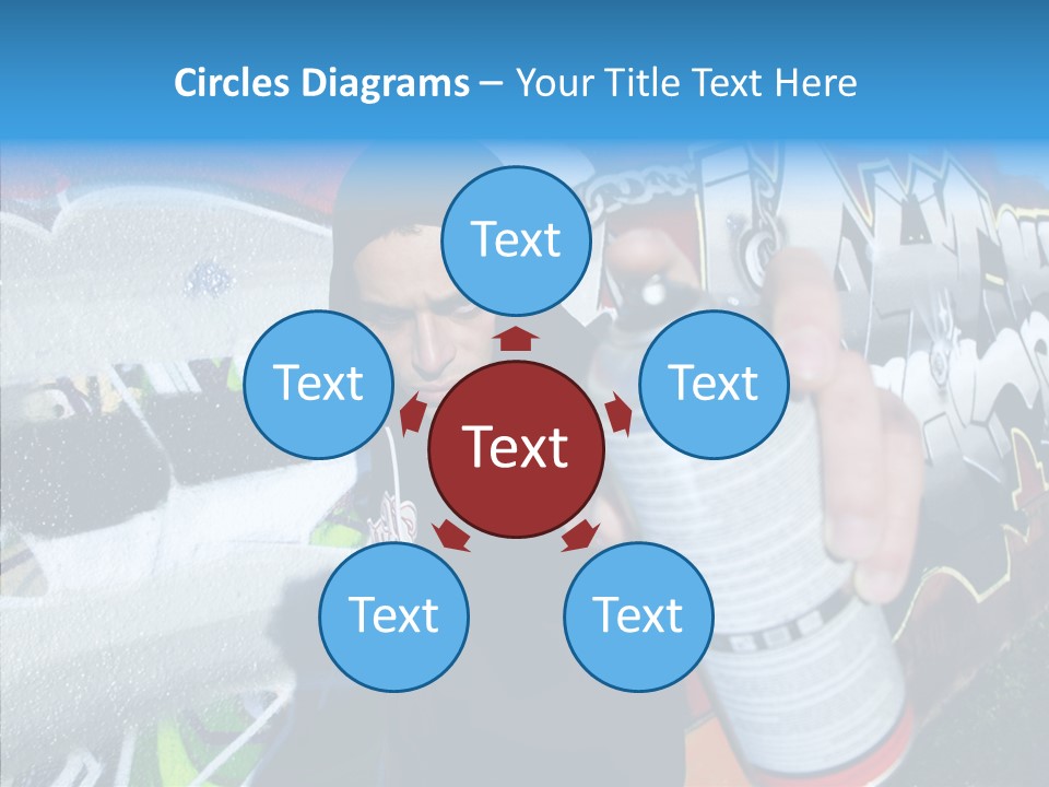 Lifestyle White Paint PowerPoint Template