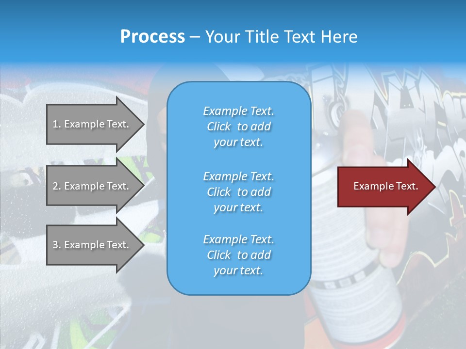 Lifestyle White Paint PowerPoint Template