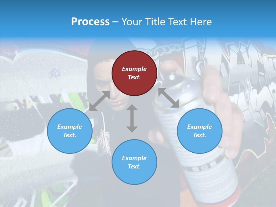 Lifestyle White Paint PowerPoint Template