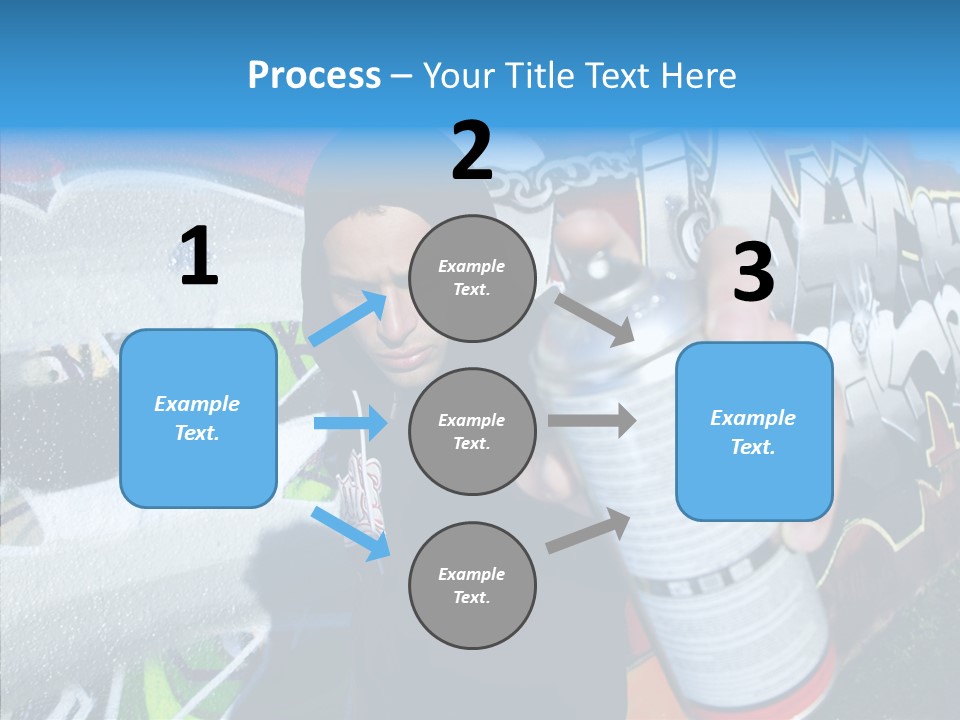 Lifestyle White Paint PowerPoint Template