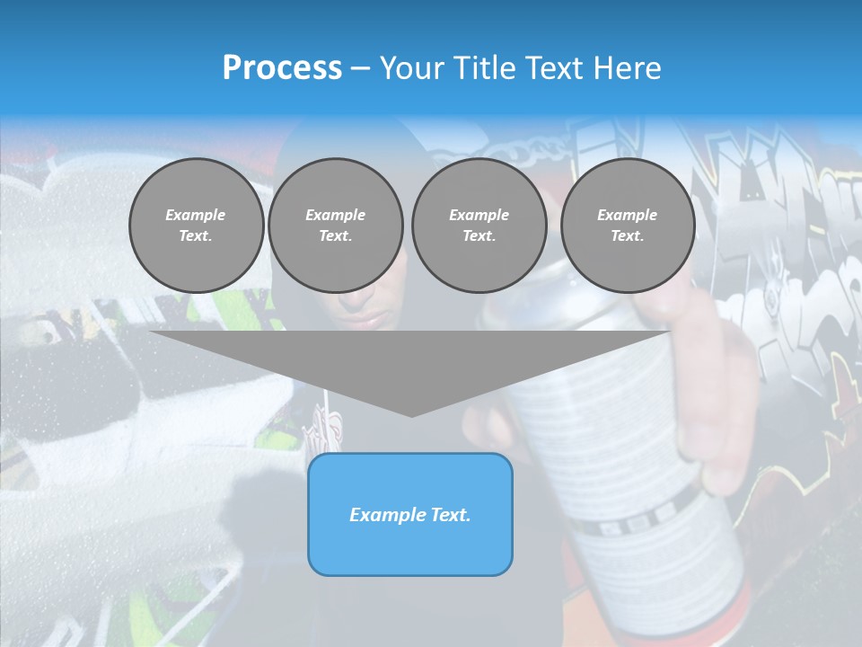 Lifestyle White Paint PowerPoint Template