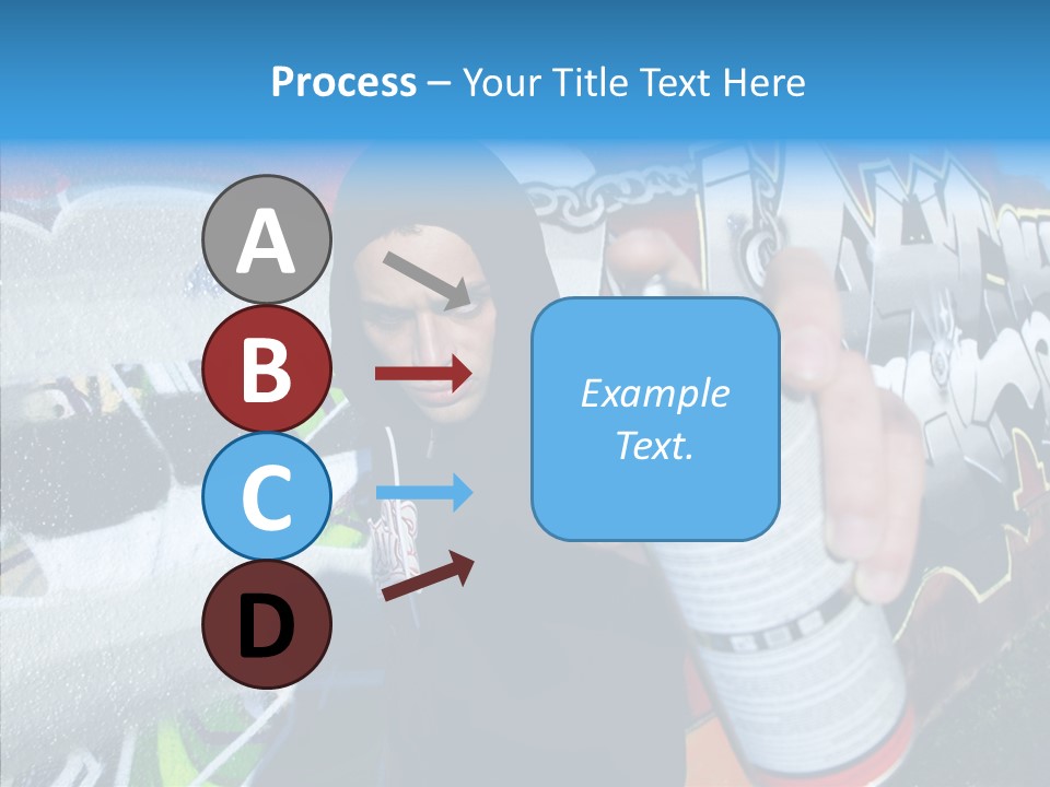 Lifestyle White Paint PowerPoint Template