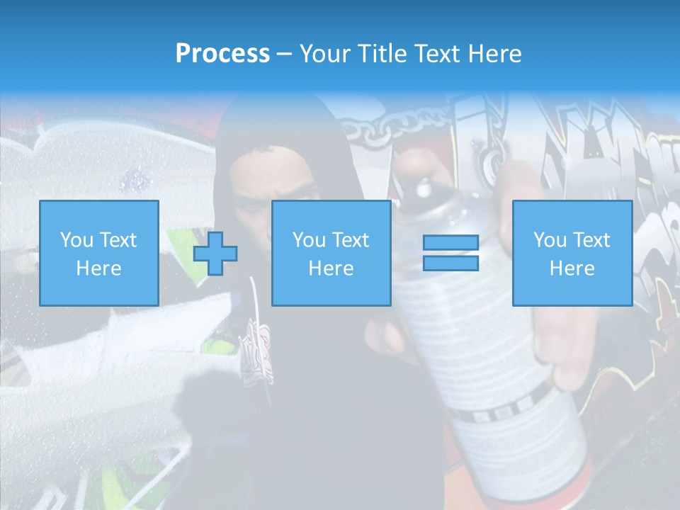 Lifestyle White Paint PowerPoint Template